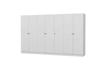 Fruitland Garderob 315 cm - Vit - Förvaring - Garderober & garderobssystem