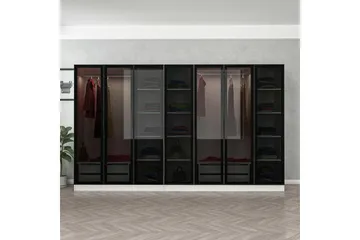 Fruitland Garderob 315 cm - Vit - Förvaring - Garderober & garderobssystem