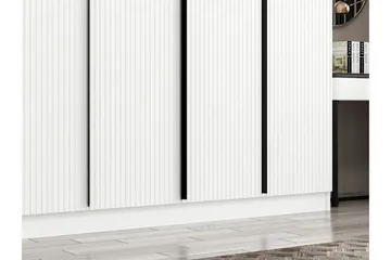 Fruitland Garderob 315 cm - Vit - Förvaring - Garderober & garderobssystem