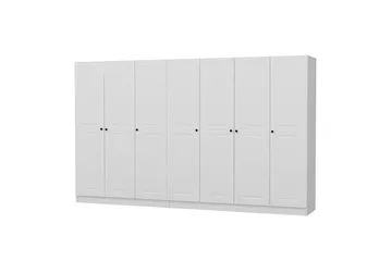 Fruitland Garderob 315 cm - Vit - Förvaring - Garderober & garderobssystem