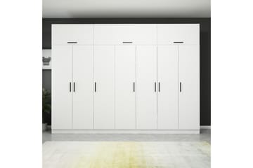 Fruitland Garderob 315x235 cm - Vit - Förvaring - Garderober & garderobssystem