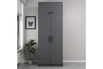 Fruitland Garderob 90 cm - Antracit - Förvaring - Garderober & garderobssystem