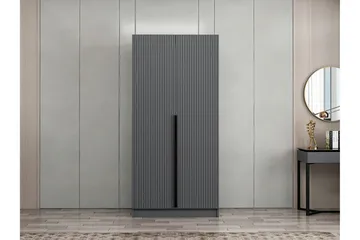 Fruitland Garderob 90 cm - Antracit - Förvaring - Garderober & garderobssystem