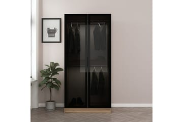 Fruitland Garderob 90 cm - Brun - Förvaring - Garderober & garderobssystem
