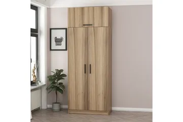 Fruitland Garderob 90 cm - Ek - Förvaring - Garderober & garderobssystem