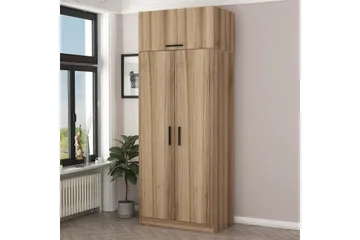 Fruitland Garderob 90 cm - Ek - Förvaring - Garderober & garderobssystem