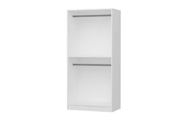 Fruitland Garderob 90 cm i Målat Trä - Vit - Förvaring - Garderober & garderobssystem