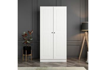Fruitland Garderob 90 cm i Målat Trä - Vit - Förvaring - Garderober & garderobssystem