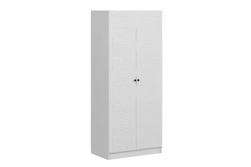Fruitland Garderob 90 cm i Målat Trä - Vit - Förvaring - Garderober & garderobssystem