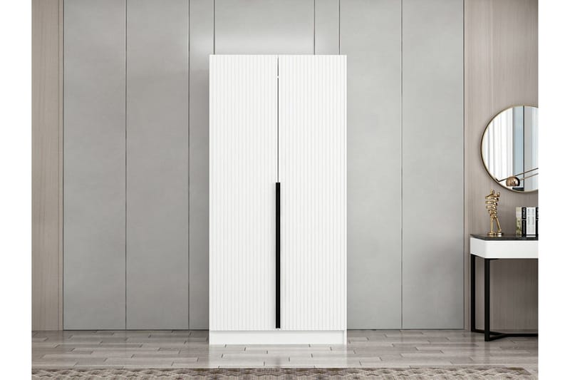 Fruitland Garderob 90 cm i Trä - Vit - Förvaring - Garderober & garderobssystem