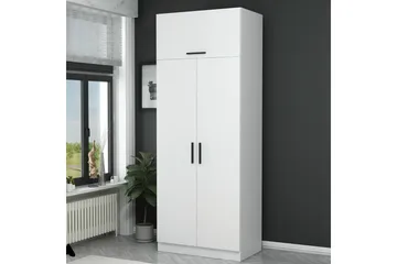 Fruitland Garderob 90 cm i Trä - Vit - Förvaring - Garderober & garderobssystem