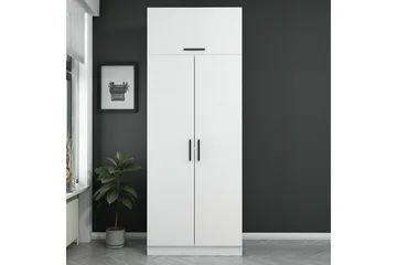 Fruitland Garderob 90 cm i Trä - Vit - Förvaring - Garderober & garderobssystem