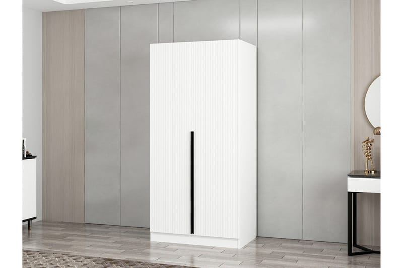 Fruitland Garderob 90 cm i Trä - Vit - Förvaring - Garderober & garderobssystem