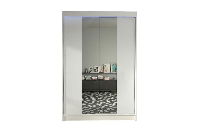 Garderob + LED - Vit/RGB LED - Förvaring - Garderober & garderobssystem