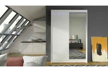 Garderob + LED - Vit/RGB LED - Förvaring - Garderober & garderobssystem