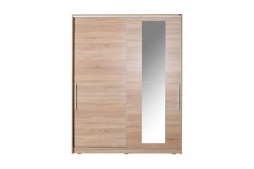 Garderob 160x207 cm - Natur - Förvaring - Garderober & garderobssystem