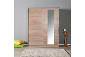 Garderob 160x207 cm - Natur - Förvaring - Garderober & garderobssystem