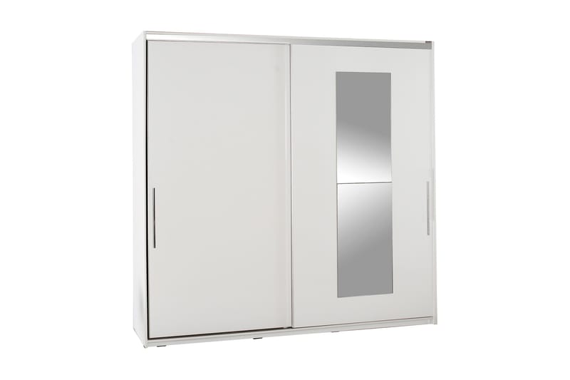 Garderob 210x207 cm, Vit