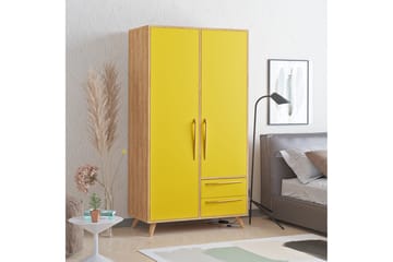 Garderob 52x100 cm - Guld/Natur/Gul - Förvaring - Garderober & garderobssystem