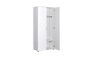 Garderob 80x187 cm - Vit - Förvaring - Garderober & garderobssystem