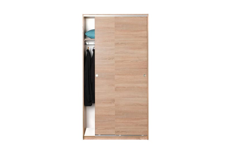 Garderob 94x182 cm - Natur - Förvaring - Garderober & garderobssystem