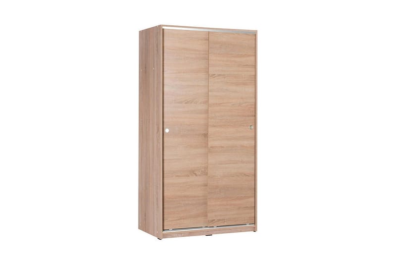 Garderob 94x182 cm - Natur - Garderober & garderobssystem - Garderobsskåp