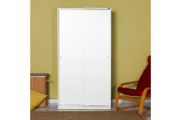 Garderob 94x182 cm - Vit - Förvaring - Garderober & garderobssystem