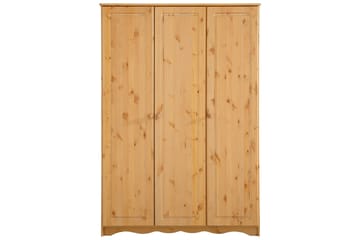 Garderob Adea 127 cm - Brun - Förvaring - Garderober & garderobssystem