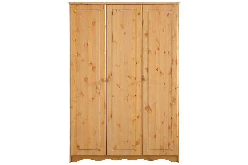 Garderob Adea 127 cm - Brun - Förvaring - Garderober & garderobssystem