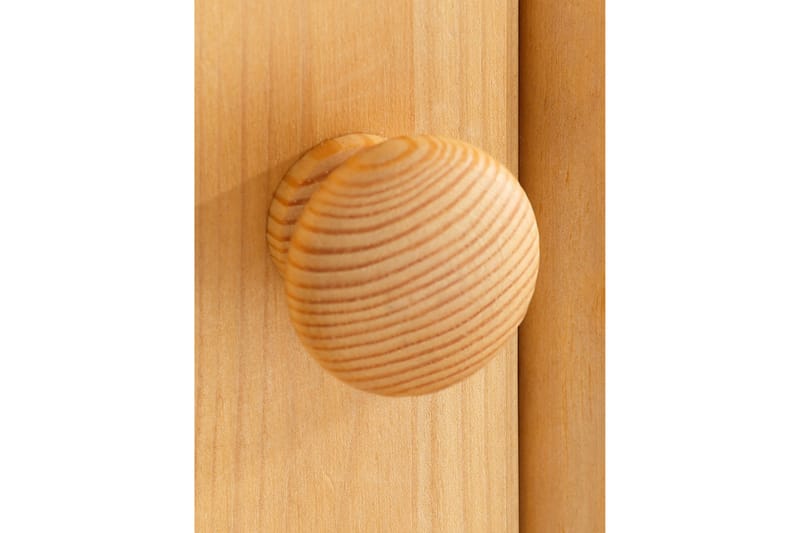 Garderob Adea 127 cm - Brun - Förvaring - Garderober & garderobssystem
