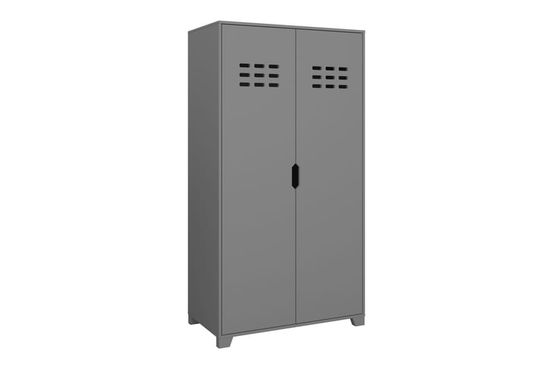 Garderob Alsterfors 90x50 cm - Grå - Förvaring - Garderober & garderobssystem