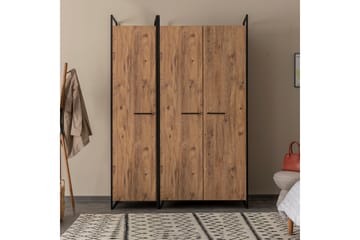 Garderob Anera 52x104 cm 3 Dörrar - Natur - Förvaring - Garderober & garderobssystem