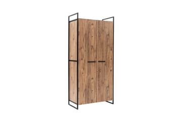 Garderob Anera 52x104 cm 5 Dörrar - Natur - Förvaring - Garderober & garderobssystem