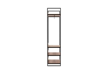 Garderob Anera 52x64 cm 4 Skåp 13 Hyllor - Natur - Förvaring - Garderober & garderobssystem