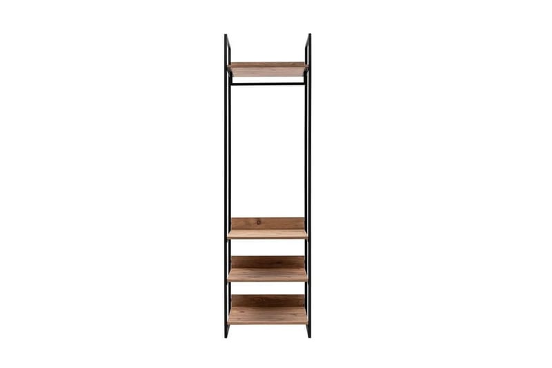 Garderob Anera 52x64 cm 4 Skåp 13 Hyllor - Natur - Förvaring - Garderober & garderobssystem