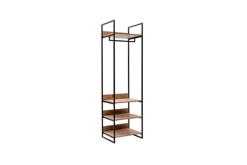 Garderob Anera 52x64 cm 4 Skåp 13 Hyllor - Natur - Förvaring - Garderober & garderobssystem