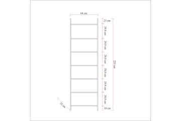 Garderob Anera 52x64 cm - Natur - Förvaring - Garderober & garderobssystem