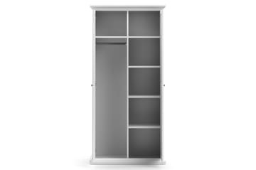 Garderob Anjou 96 cm 2 Dörrar - Vit - Förvaring - Garderober & garderobssystem