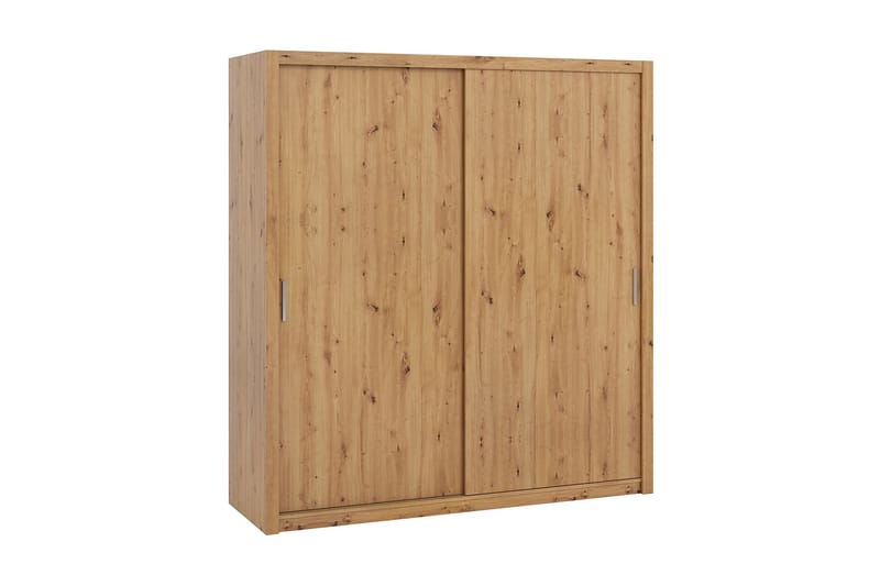 Garderob Barriga 200 cm - Natur - Garderober & garderobssystem - Garderobsskåp