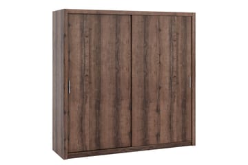 Garderob Barriga 220 cm - Natur - Förvaring - Garderober & garderobssystem