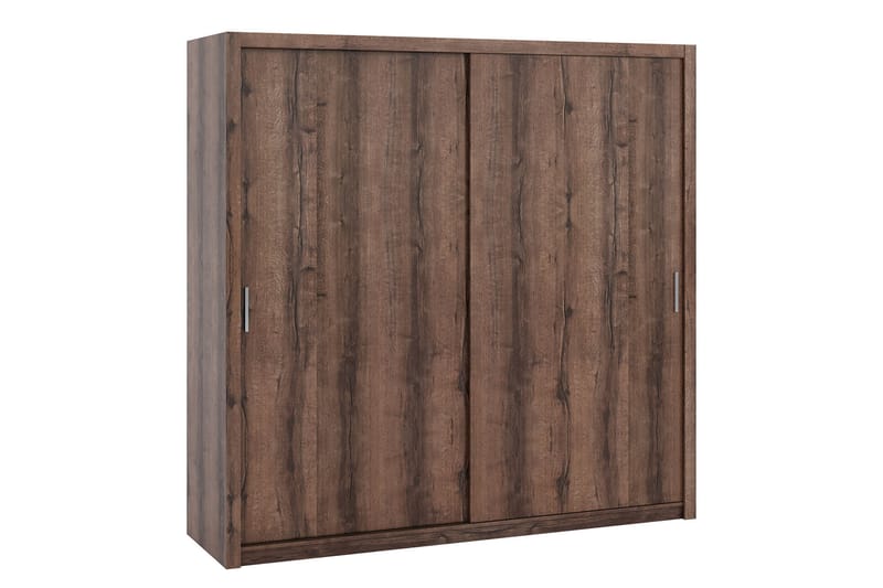 Garderob Barriga 220 cm - Natur - Förvaring - Garderober & garderobssystem