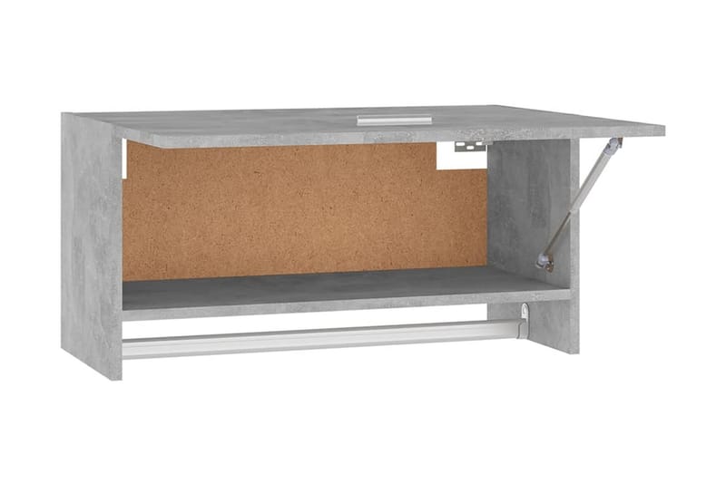 Garderob betonggrå 70x32,5x35 cm spånskiva - Betonggrå - Garderober & garderobssystem - Garderobsskåp