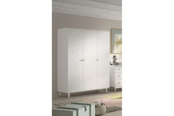Garderob Billy Vit 3-dörrar - 3-dörrar - Förvaring - Garderober & garderobssystem