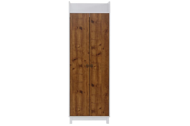 Garderob Bonnyville 62x60 cm - Vit/Natur - Förvaring - Garderober & garderobssystem