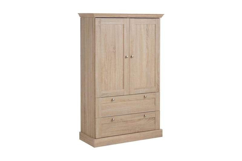 Garderob Borgela 85 cm - Brun - Förvaring - Garderober & garderobssystem