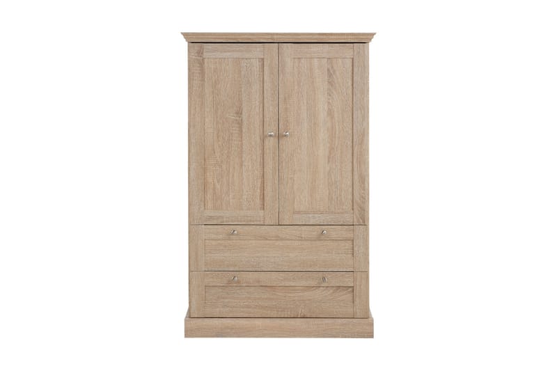Garderob Borgela 85 cm - Brun - Förvaring - Garderober & garderobssystem