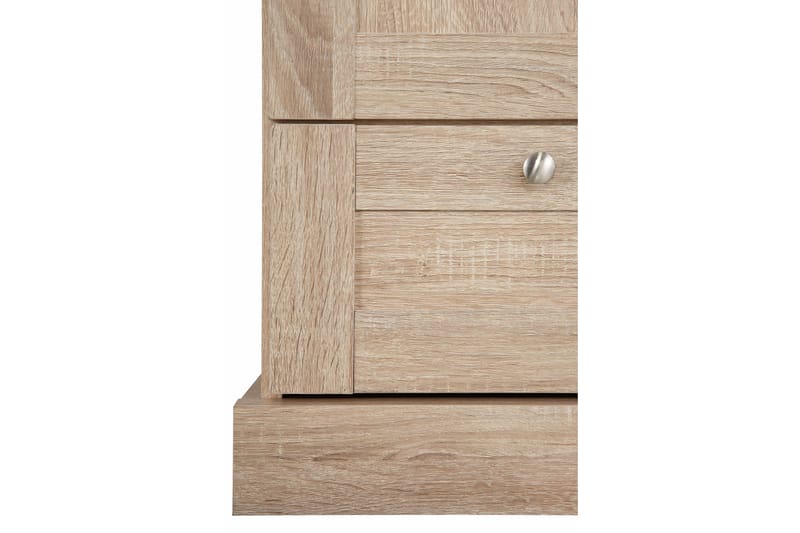 Garderob Borgela 85 cm - Brun - Förvaring - Garderober & garderobssystem