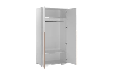 Garderob Buhult 98 cm - Vit - Förvaring - Garderober & garderobssystem