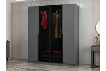 Garderob Cambrian 180 cm - Antracit - Förvaring - Garderober & garderobssystem
