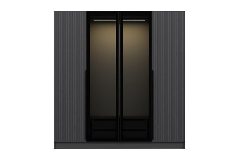 Garderob Cambrian 180 cm - Antracit - Garderober & garderobssystem - Garderobsskåp